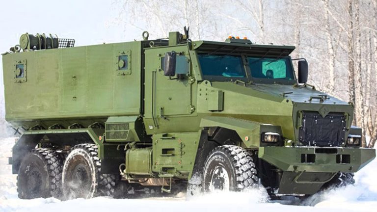 На фотографии: бронеавтомобиль «Тайфун-У» на базе УРАЛа. Фото из открытых источников.