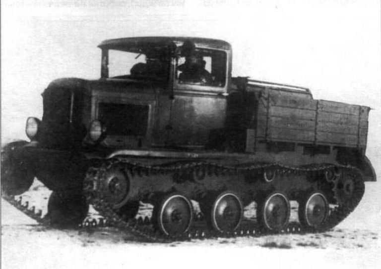 Тягач ГАЗ-22 (Т-22). Зима 1941 года
