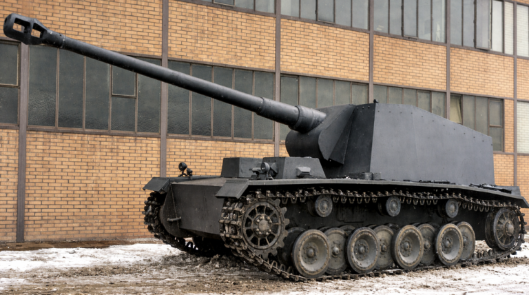 12,8 см VK30.01 Selbstfahrlafette auf (H) "Sturer Emil"