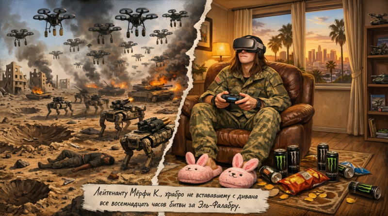 Шутки про "Chairborne troops" уже скоро могут стать мрачной реальностью...