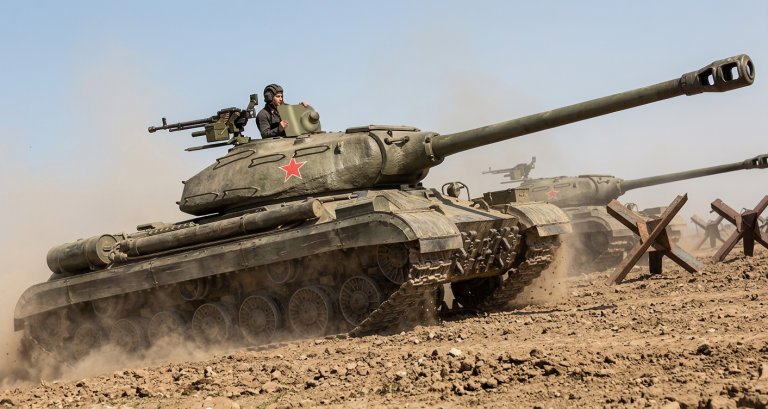 Тяжелый танк ИС-4 собственной персоной. Изображение в свободном доступе.