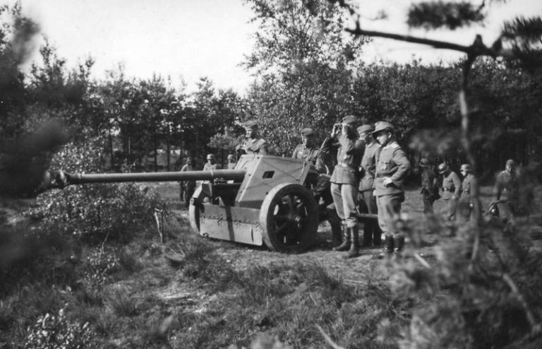 75-мм противотанковая пушка Pak 40 (Panzerabwehrkanone 40