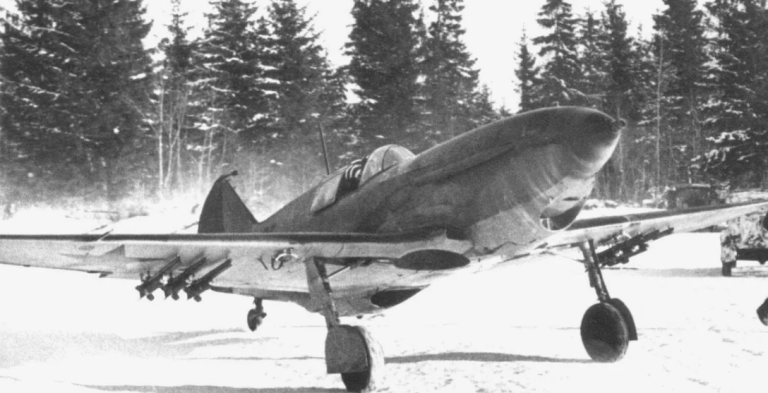 ЛаГГ-3 с ракетами РС-82 (фото из открытых источников).