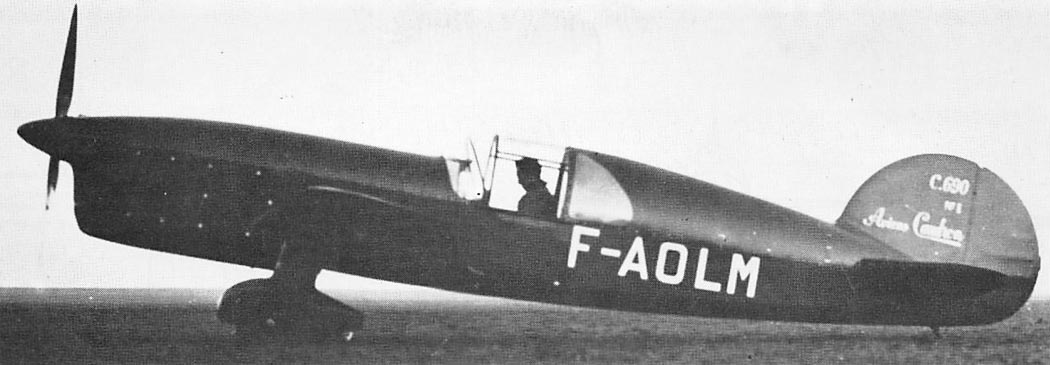 первый прототип Caudron-Renault C.690M (F-AOLM). Снимок airwar.ru