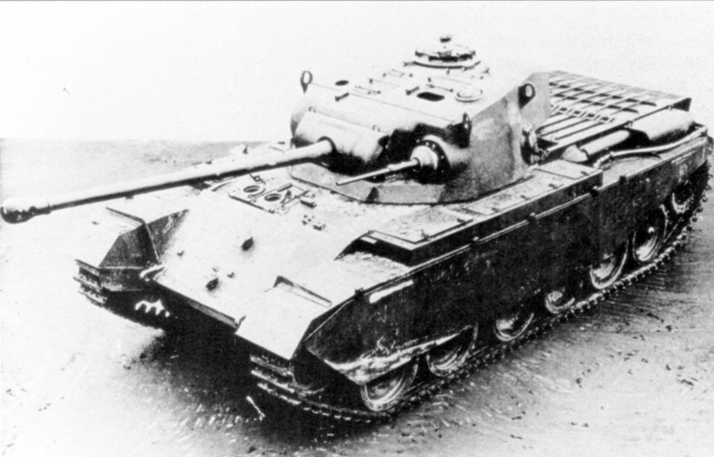 Первый образец Heavy Cruiser Tank A41
