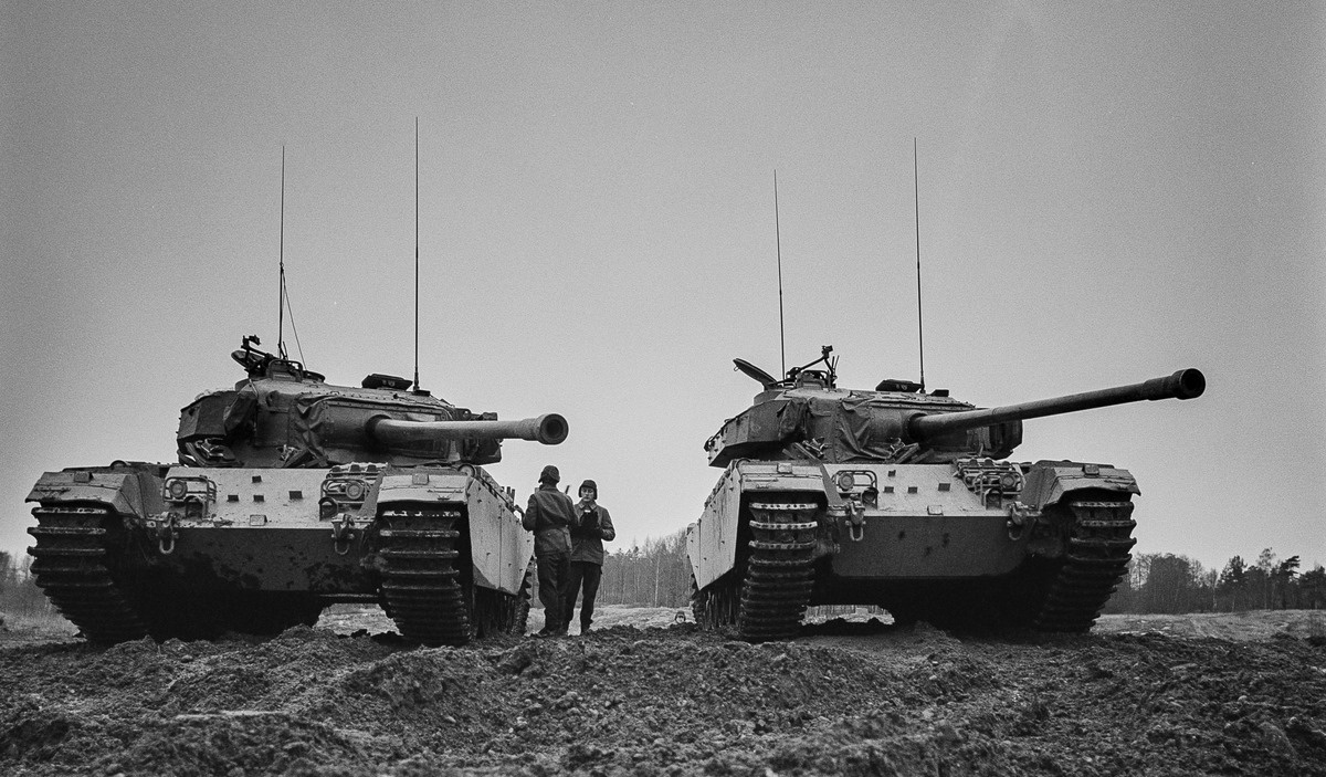 Strv 81, так Centurion Mk.3 именовались в шведской армии