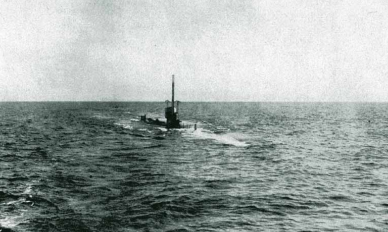 Немецкая подводная лодка U-35 в Средиземном море