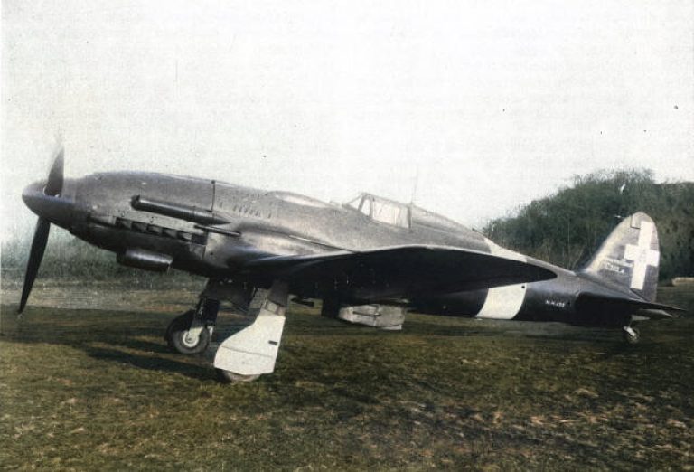 Первый летный прототип MC.205N-1 Orione - дальнейшее развитие "Вельтро"