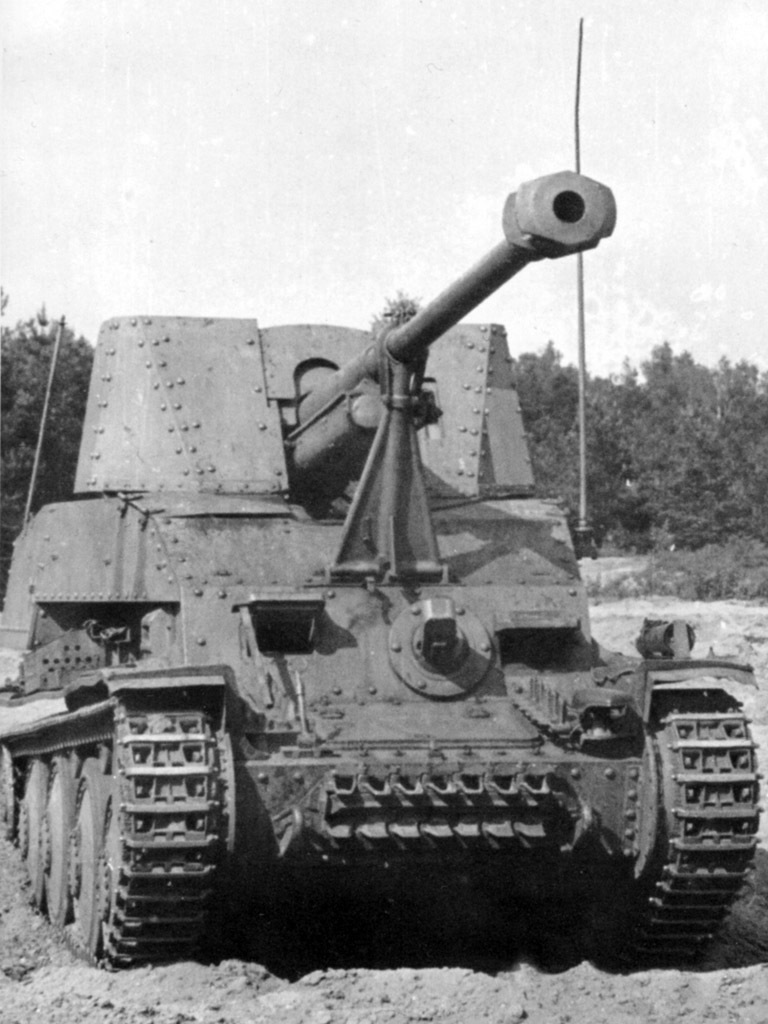 САУ Pz.Sfl.2 für 7,62 cm Pak 36, переделанная из ремонтного танка Pz.Kpfw.38(t)