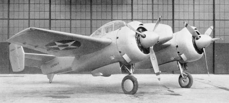 Палубный истребитель Grumman XF-5F