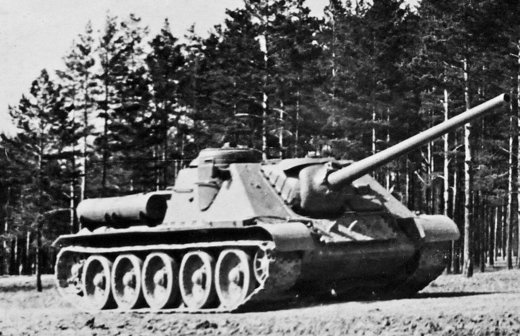 СУ-100 второго серийного варианта