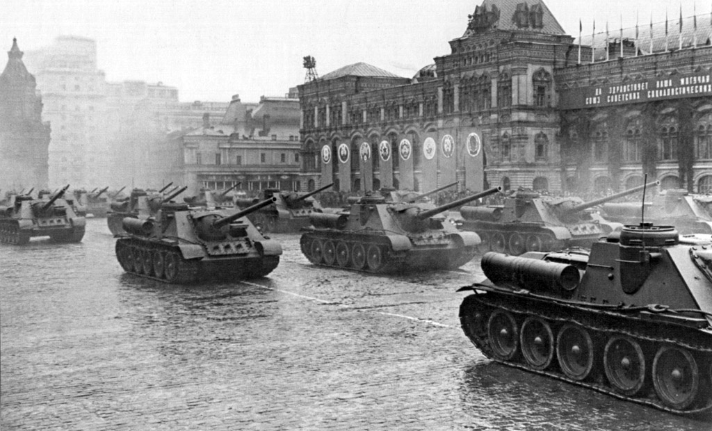 На Параде Победы в Москве