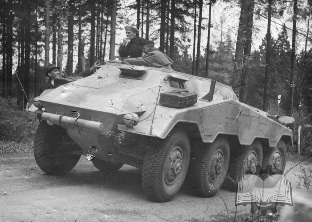 Первый опытный образец ARW (Achtradwagen), лето 1942 года