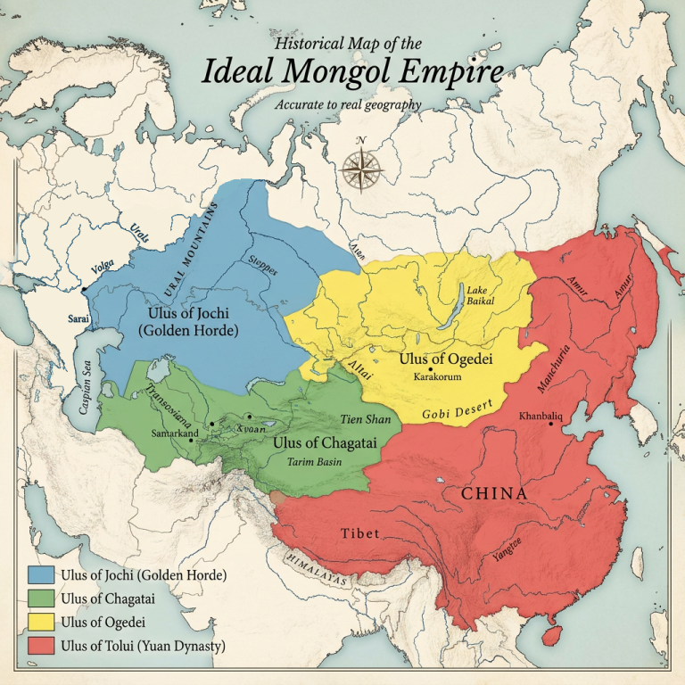 Так сказать идеальная Монгольская Империя
