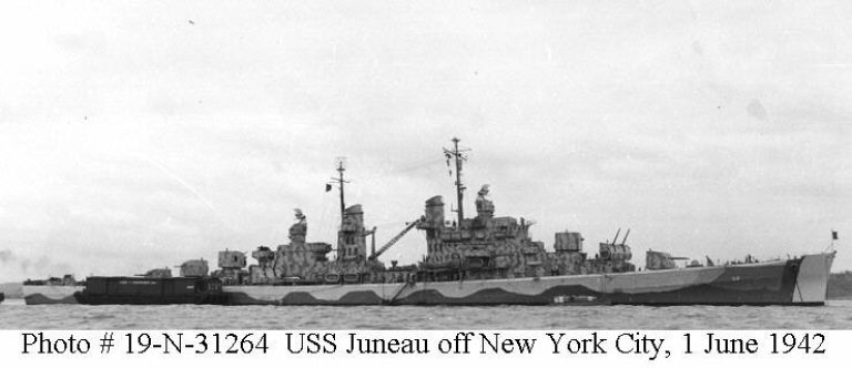 у берегов Нью-Йорка 1 июня 1942 года.