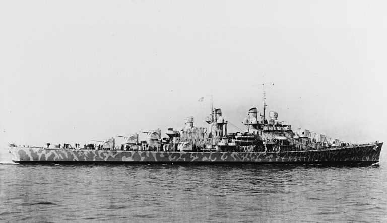 USS Джуно в феврале 1942 года