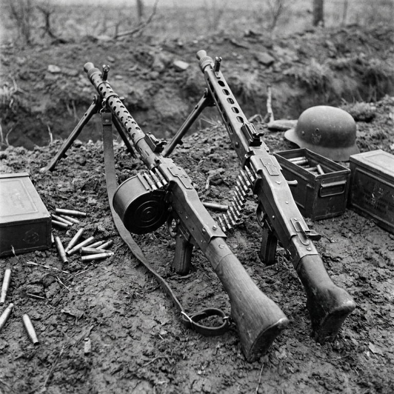 MG-42 создавался не просто как более совершенный, но и как гораздо лучше приспособленный к массовому военному производству пулемёт