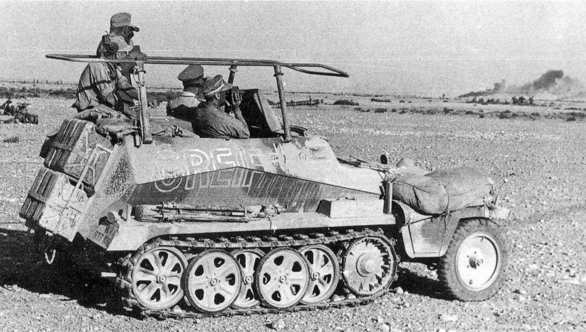 Sd.Kfz.250/3 Greif, машина Эрвина Роммеля
