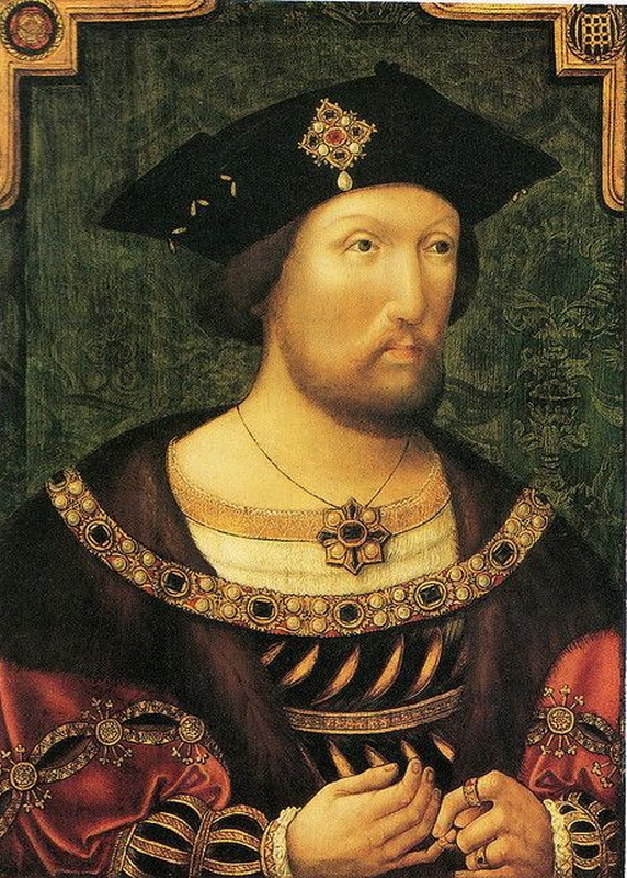 Генрих VIII. Неизвестный художник, около 1520 года. pinterest.it