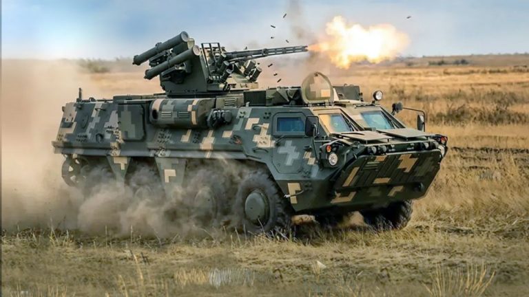 Боевой модуль «Топаз» на БТР-4
