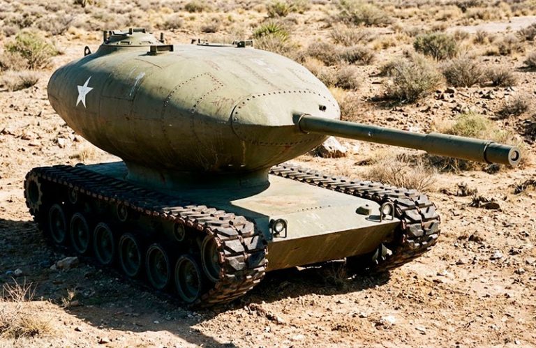 Концепт атомного танка TV-8