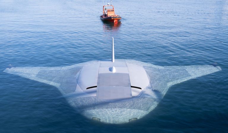 Предположительный внешний вид беспилотного аппарата Ocean Explorer 