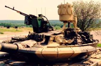 Комплекс Арена-М на башне танка Т-90