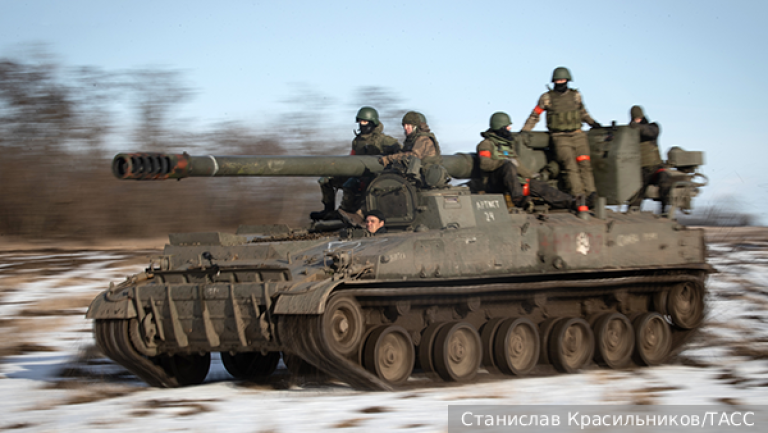 152-мм артиллерийская система 2С5 Гиацинт в боевых действиях на Украине