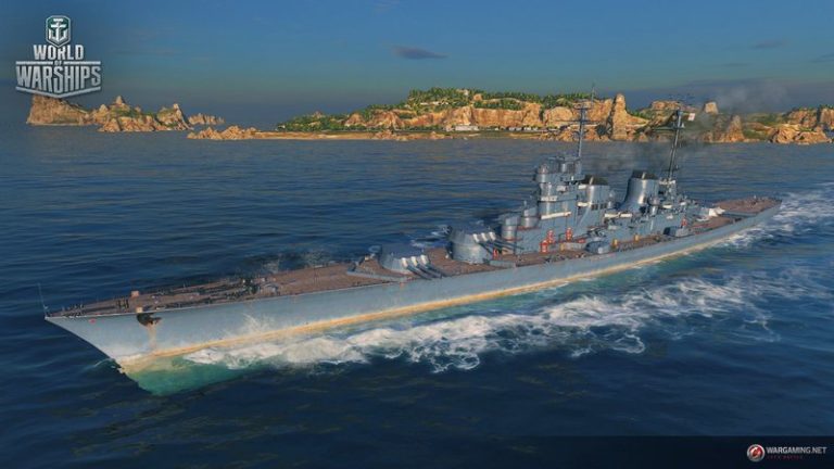 Крейсер "Сталинград" из игры Мир Кораблей