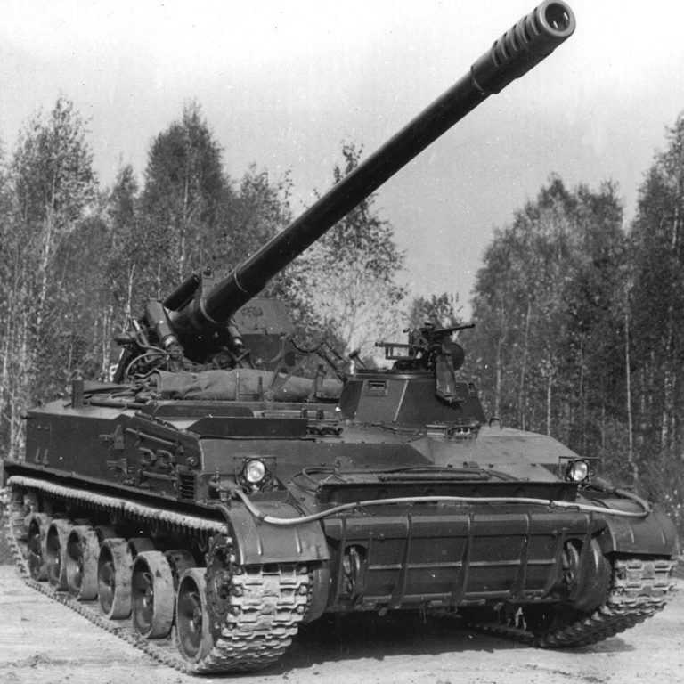 САУ 2С5 в ходе государственных испытаний