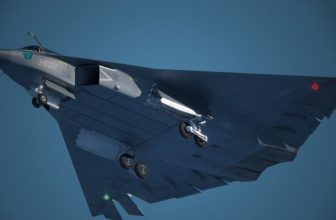 Изображение тактического самолета шестого поколения J-36 («Цзянь-36»)
