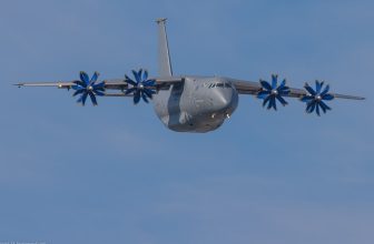 Ан-70 - единственный в мире серийный транспортный самолет с винтовентиляторными двигателями