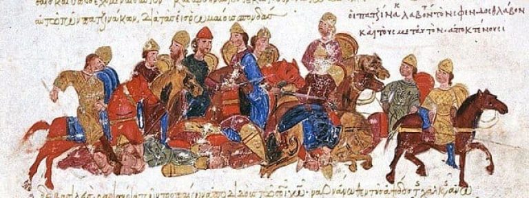 Древние венгры на рисунке в русской летописи 