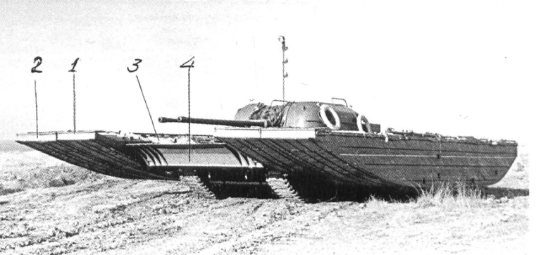 ЗСУ-57-2 с комплектом для преодоления водных преград