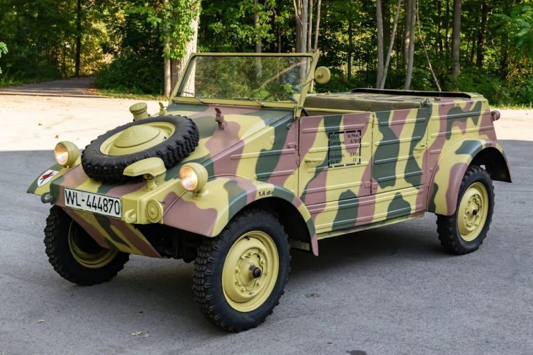 Восстановленный Volkswagen Kübelwagen 1943 года - прототип, вдохновивший современную концепцию