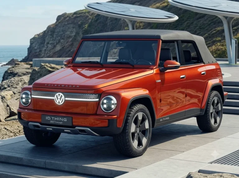 Концепт VW ID.Thing - современная электрическая интерпретация Кубельвагена