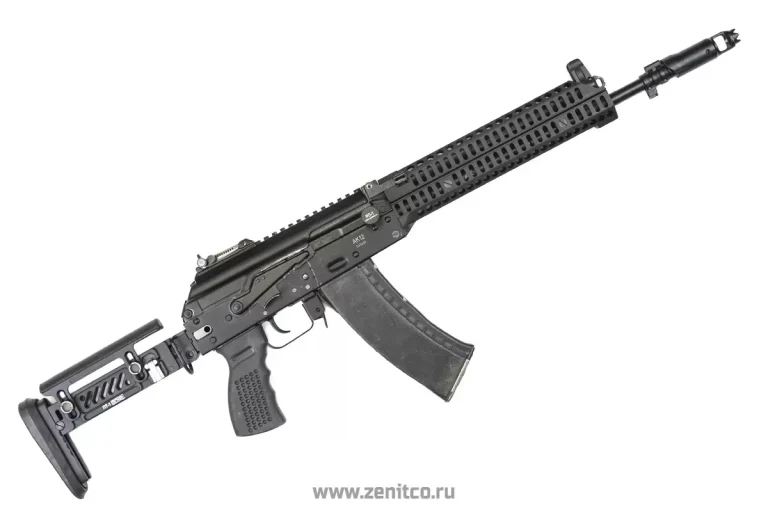 Один из вариантов тюнинга для АК-12, включающий новое цевьё, от одного известного отечественного производителя