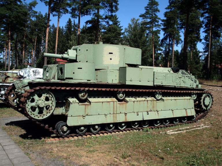 Т-28 в финском музее в Пароле