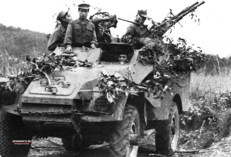 БТР-40А на страже вьетнамского неба