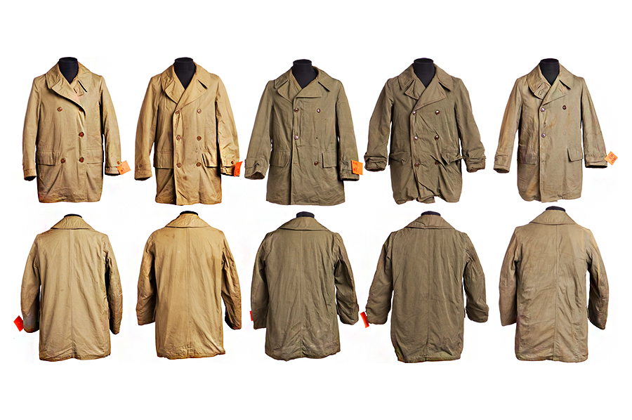 Mackinaw Coat поледнего образца. Разное производство 45-го года