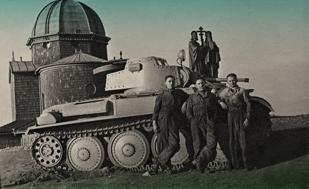 Pz.Kpfw.38(t) n.A., вполне удачный танк-разведчик, создавался в условиях, когда оказался не нужен