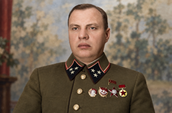 М.С.Хозин. 01.1942. Государственный центральный музей современной истории России.