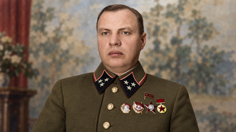 М.С.Хозин. 01.1942. Государственный центральный музей современной истории России.