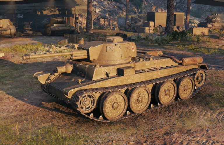 14TP с расширенной башней и 47-мм орудием wz. 39 в игре "World of Tanks"