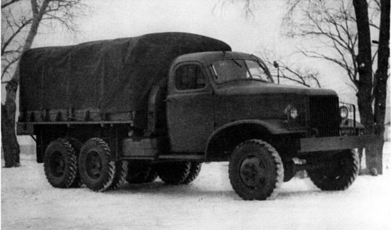 ЗиС-151-2 с двускатными колесами