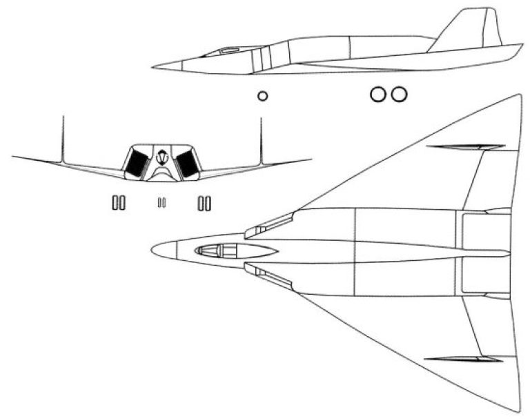 Оригинальный чертёж Kingfish образца июля 1959 года