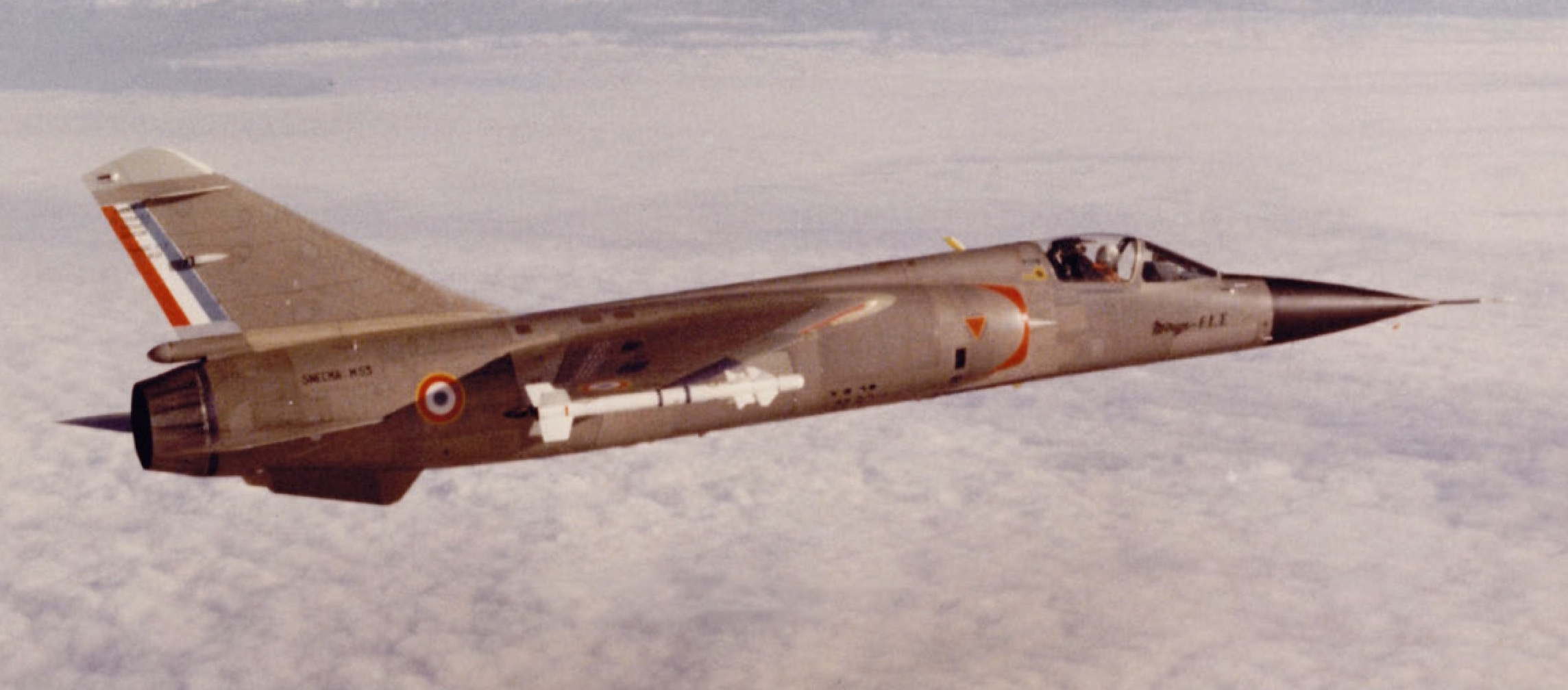 Mirage F1E совершил свой первый полет 22 декабря 1974 года. Снимок Safran Espace patrimoine