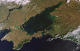 Какой древний город, находится на дне Азовского моря и как он там оказался