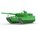 KPz Leopard 3 (FT) Flachturm. Прототип, который должен был стать Леопардом 3