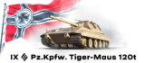 Что если скрестить Маус и Е-100. Сверхтяжёлый танк Pz.Kpfw. Tiger-Maus 120t. Германия